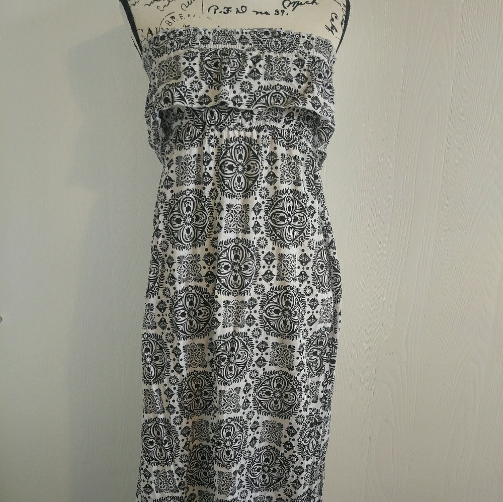 Ruffle maxi